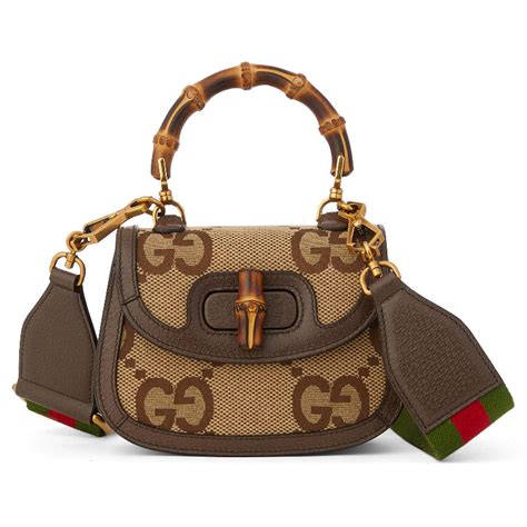 gucci mini bag bamboo|Gucci bamboo bag price.